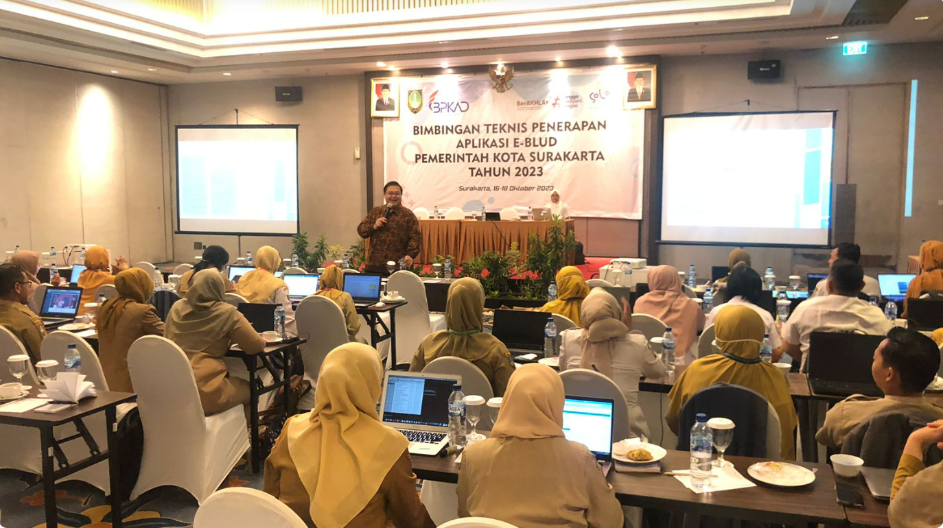 Pelatihan Pengelolaan Keuangan BLUD Perkuat Tata Kelola Keuangan Daerah di Kota Surakarta