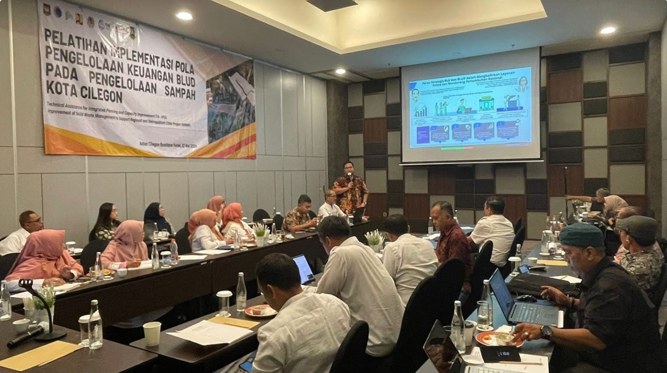 Pelatihan PPK BLUD Cilegon Perkuat Pengelolaan Keuangan Sektor Persampahan