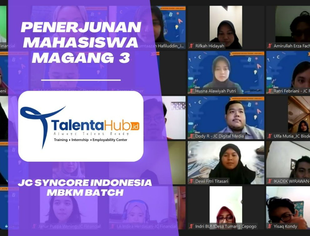 Penerjunan Mahasiswa Magang Junior Consultant MBKM Batch 3