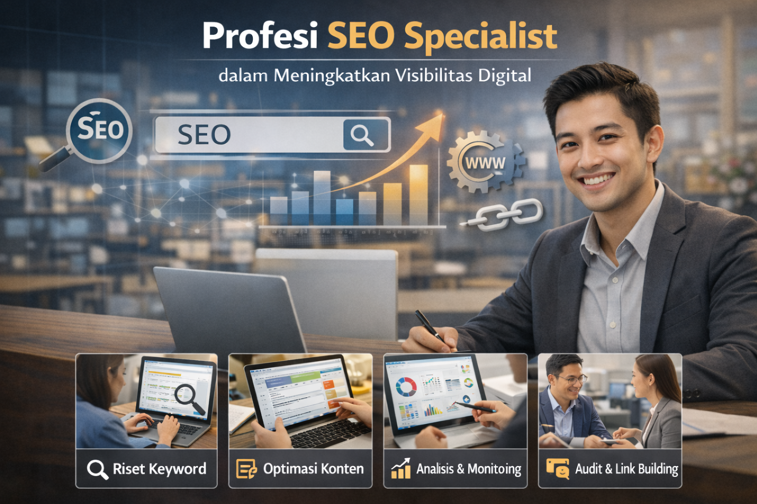 Mengenal Lebih Dalam Profesi SEO Specialist dalam Meningkatkan Visibilitas Digital
