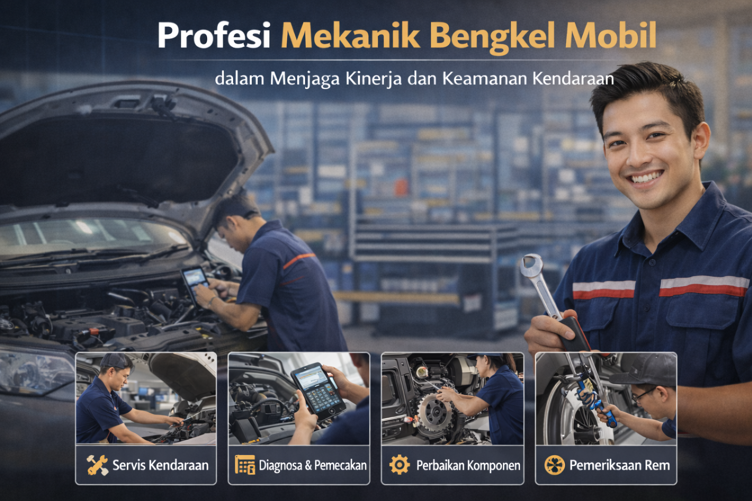 Mengenal Lebih Dalam Terkait Profesi Mekanik Bengkel Mobil dalam Menjaga Kinerja dan Keamanan Kendaraan