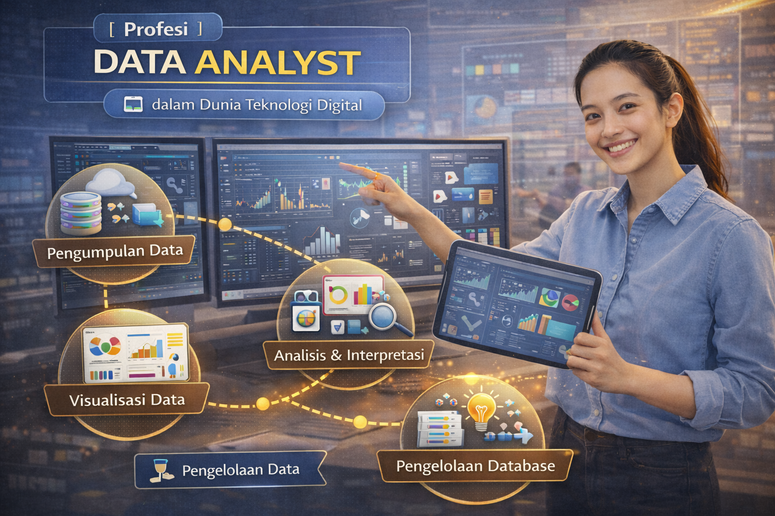 Mengenal Lebih Dalam Terkait Profesi Data Analyst dalam Pengambilan Keputusan Bisnis